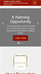 Mobile Screenshot of instituteofsemiticstudies.org